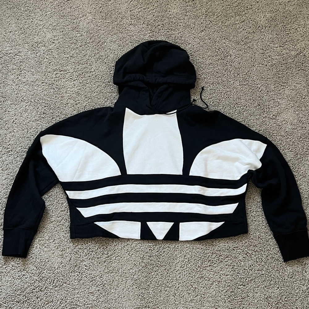 Adidas Cropped Hoodie